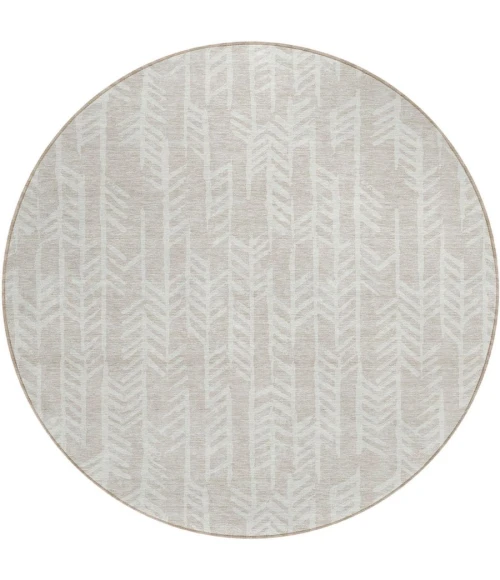 Addison Chantille ACN906-Beige 8 ft. X 8 ft. Round Rug