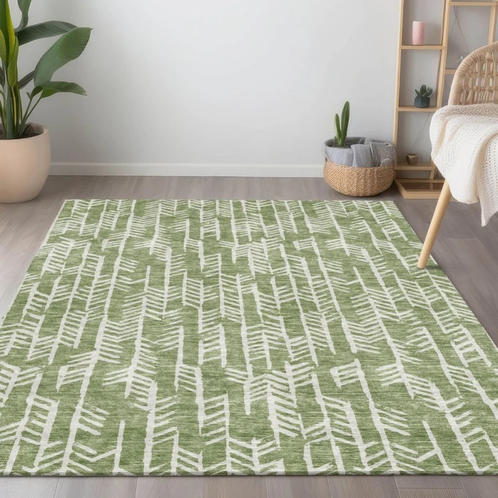 Addison Chantille ACN906-Green 5 ft. X 7 ft. 6 in. Rectangle Rug
