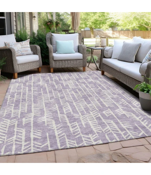 Addison Chantille ACN906-Lavender 5 ft. X 7 ft. 6 in. Rectangle Rug