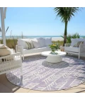 Addison Chantille ACN906-Lavender 8 ft. X 8 ft. Round Rug