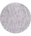 Addison Chantille ACN906-Lavender 8 ft. X 8 ft. Round Rug