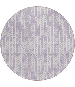 Addison Chantille ACN906-Lavender 8 ft. X 8 ft. Round Rug