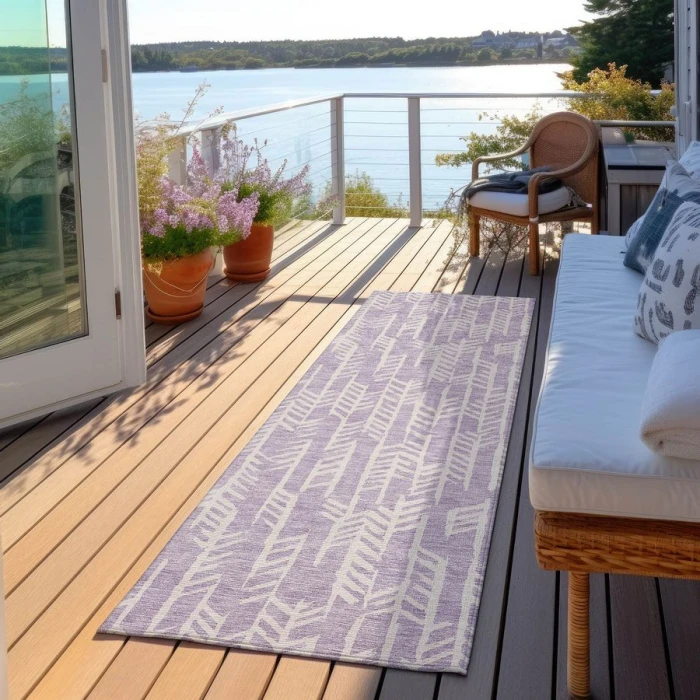 Addison Chantille ACN906-Lavender 2 ft. 3 in. X 7 ft. 6 in. Rectangle Rug