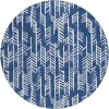 Addison Chantille ACN906-Navy 8 ft. X 8 ft. Round Rug
