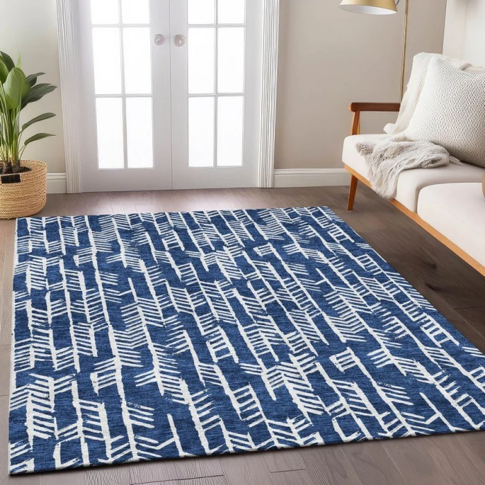 Addison Chantille ACN906-Navy 3 ft. X 5 ft. Rectangle Rug