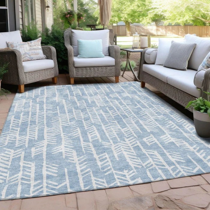 Addison Chantille ACN906-Sky 5 ft. X 7 ft. 6 in. Rectangle Rug
