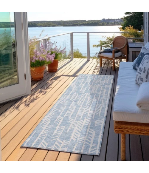 Addison Chantille ACN906-Sky 2 ft. 3 in. X 7 ft. 6 in. Rectangle Rug