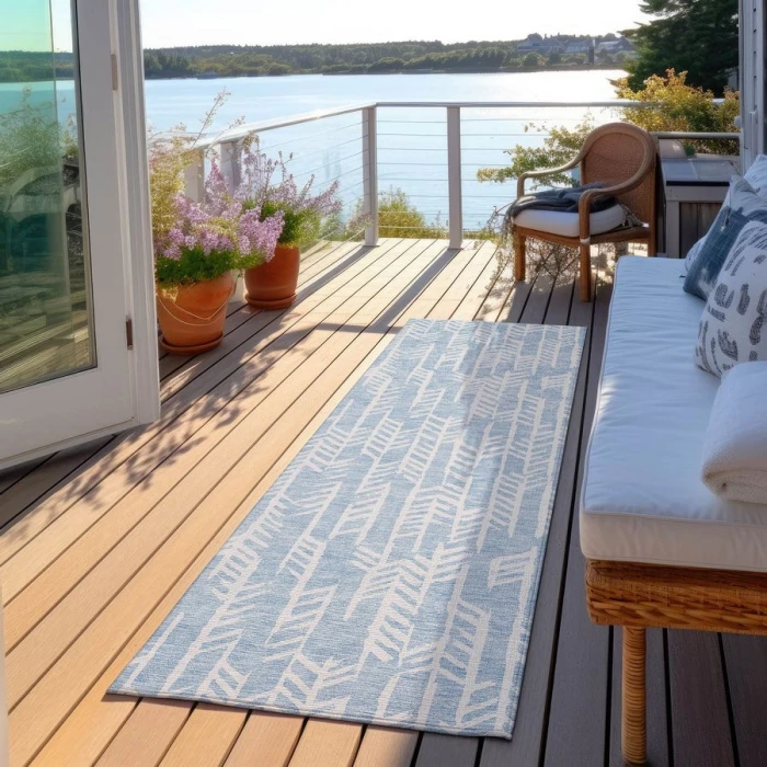 Addison Chantille ACN906-Sky 2 ft. 3 in. X 7 ft. 6 in. Rectangle Rug