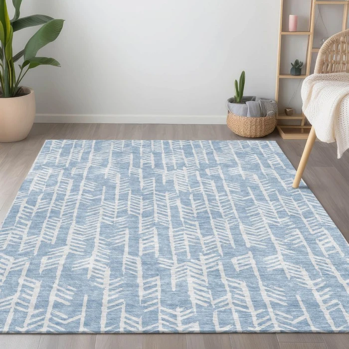 Addison Chantille ACN906-Sky 5 ft. X 7 ft. 6 in. Rectangle Rug