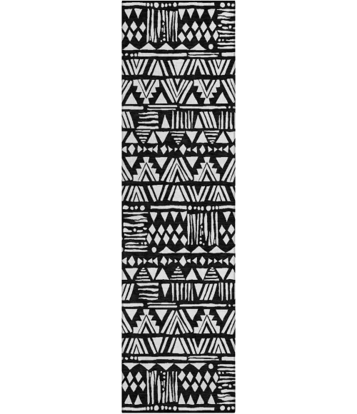 Addison Chantille ACN907-Black 2 ft. 3 in. X 7 ft. 6 in. Rectangle Rug