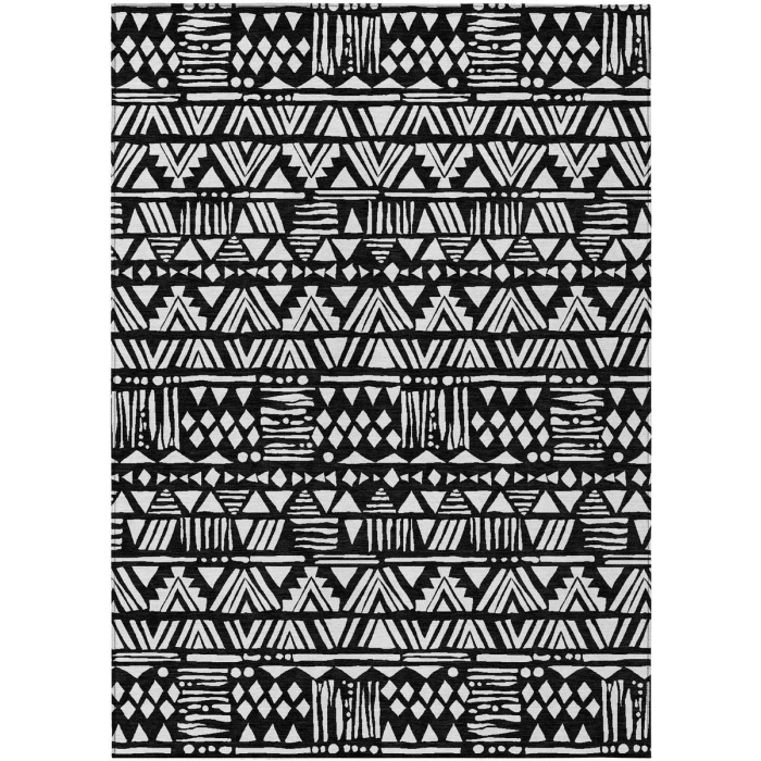 Addison Chantille ACN907-Black 9 ft. X 12 ft. Rectangle Rug