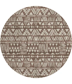 Addison Chantille ACN907-Brown 8 ft. X 8 ft. Round Rug