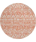 Addison Chantille ACN907-Coral 8 ft. X 8 ft. Round Rug