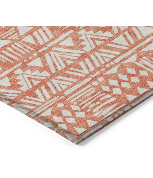Addison Chantille ACN907-Coral 5 ft. X 7 ft. 6 in. Rectangle Rug
