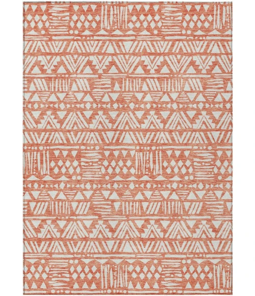 Addison Chantille ACN907-Coral 5 ft. X 7 ft. 6 in. Rectangle Rug