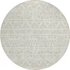Addison Chantille ACN907-Ivory 8 ft. X 8 ft. Round Rug