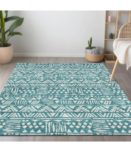 Addison Chantille ACN907-Teal 3 ft. X 5 ft. Rectangle Rug