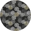 Addison Chantille ACN908-Black 8 ft. X 8 ft. Round Rug