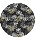 Addison Chantille ACN908-Black 8 ft. X 8 ft. Round Rug
