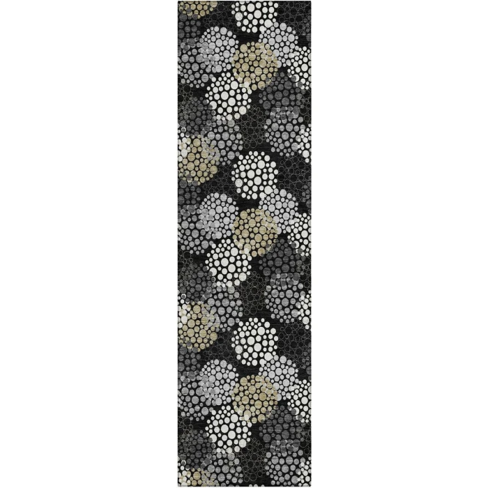 Addison Chantille ACN908-Black 2 ft. 3 in. X 7 ft. 6 in. Rectangle Rug