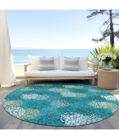 Addison Chantille ACN908-Emerald 8 ft. X 8 ft. Round Rug