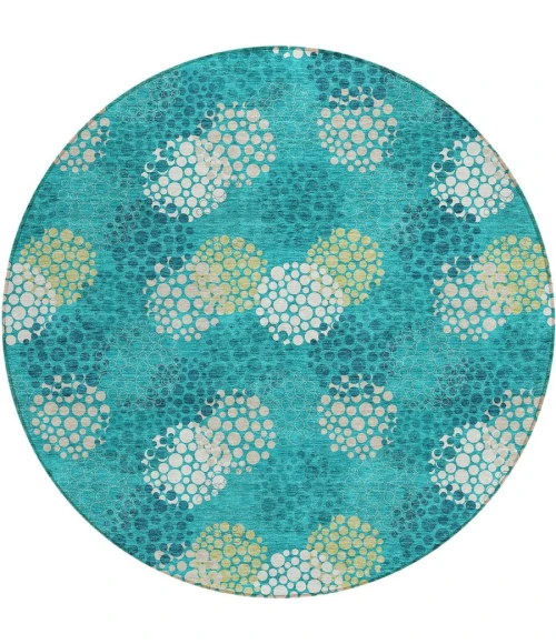 Addison Chantille ACN908-Emerald 8 ft. X 8 ft. Round Rug