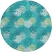 Addison Chantille ACN908-Emerald 8 ft. X 8 ft. Round Rug