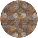 Addison Chantille ACN908-Fudge 8 ft. X 8 ft. Round Rug