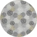 Addison Chantille ACN908-Gray 8 ft. X 8 ft. Round Rug