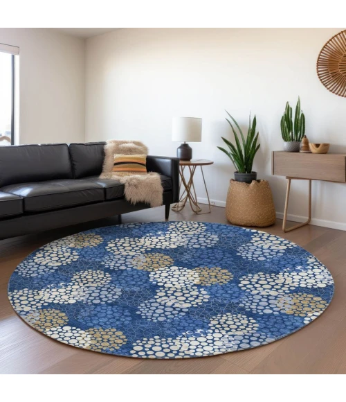 Addison Chantille ACN908-Navy 8 ft. X 8 ft. Round Rug