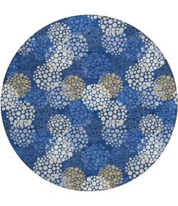 Addison Chantille ACN908-Navy 8 ft. X 8 ft. Round Rug