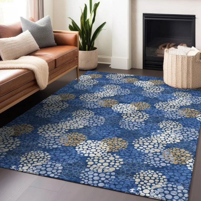 Addison Chantille ACN908-Navy 5 ft. X 7 ft. 6 in. Rectangle Rug