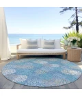Addison Chantille ACN908-Sky 8 ft. X 8 ft. Round Rug
