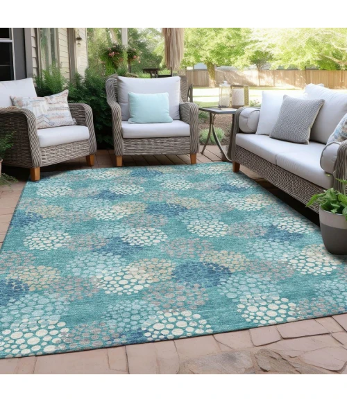 Addison Chantille ACN908-Teal 3 ft. X 5 ft. Rectangle Rug