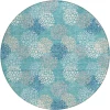 Addison Chantille ACN908-Teal 8 ft. X 8 ft. Round Rug