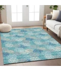 Addison Chantille ACN908-Teal 3 ft. X 5 ft. Rectangle Rug