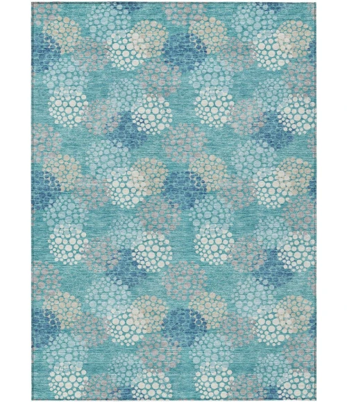 Addison Chantille ACN908-Teal 3 ft. X 5 ft. Rectangle Rug