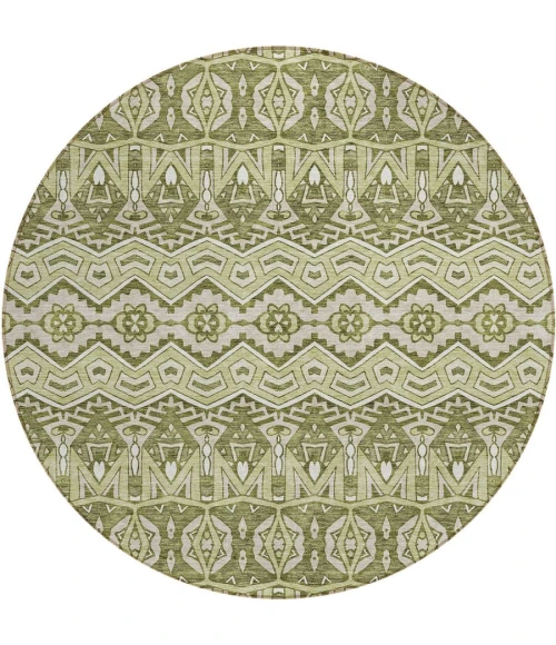 Addison Chantille ACN909-Aloe 8 ft. X 8 ft. Round Rug