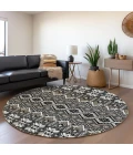 Addison Chantille ACN909-Charcoal 8 ft. X 8 ft. Round Rug