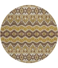 Addison Chantille ACN909-Gold 8 ft. X 8 ft. Round Rug