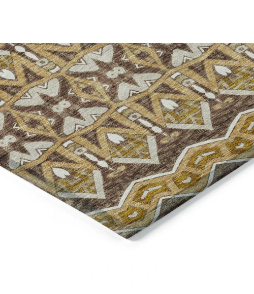 Addison Chantille ACN909-Gold 8 ft. X 8 ft. Round Rug