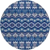 Addison Chantille ACN909-Navy 8 ft. X 8 ft. Round Rug