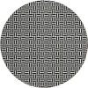 Addison Chantille ACN911-Black 8 ft. X 8 ft. Round Rug