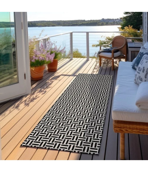 Addison Chantille ACN911-Black 2 ft. 3 in. X 7 ft. 6 in. Rectangle Rug