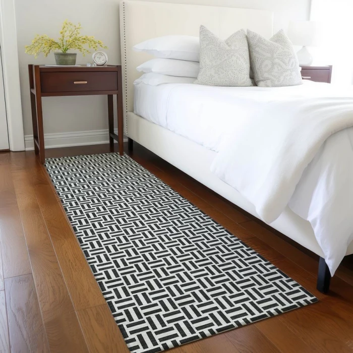 Addison Chantille ACN911-Black 2 ft. 3 in. X 7 ft. 6 in. Rectangle Rug