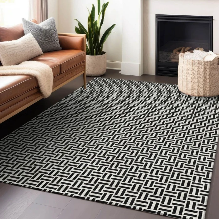 Addison Chantille ACN911-Black 10 ft. X 14 ft. Rectangle Rug