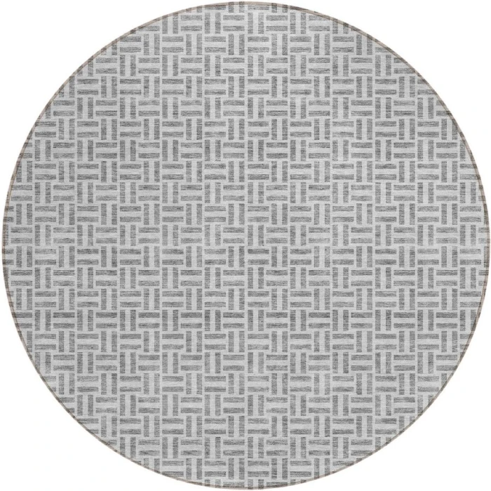 Addison Chantille ACN911-Gray 8 ft. X 8 ft. Round Rug