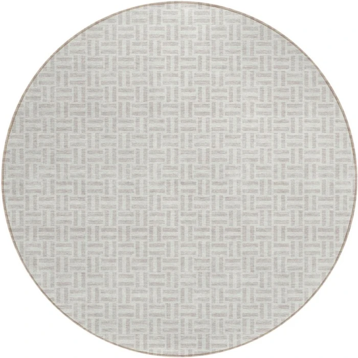Addison Chantille ACN911-Taupe 8 ft. X 8 ft. Round Rug