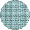 Addison Chantille ACN911-Teal 8 ft. X 8 ft. Round Rug