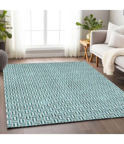Addison Chantille ACN911-Teal 10 ft. X 14 ft. Rectangle Rug